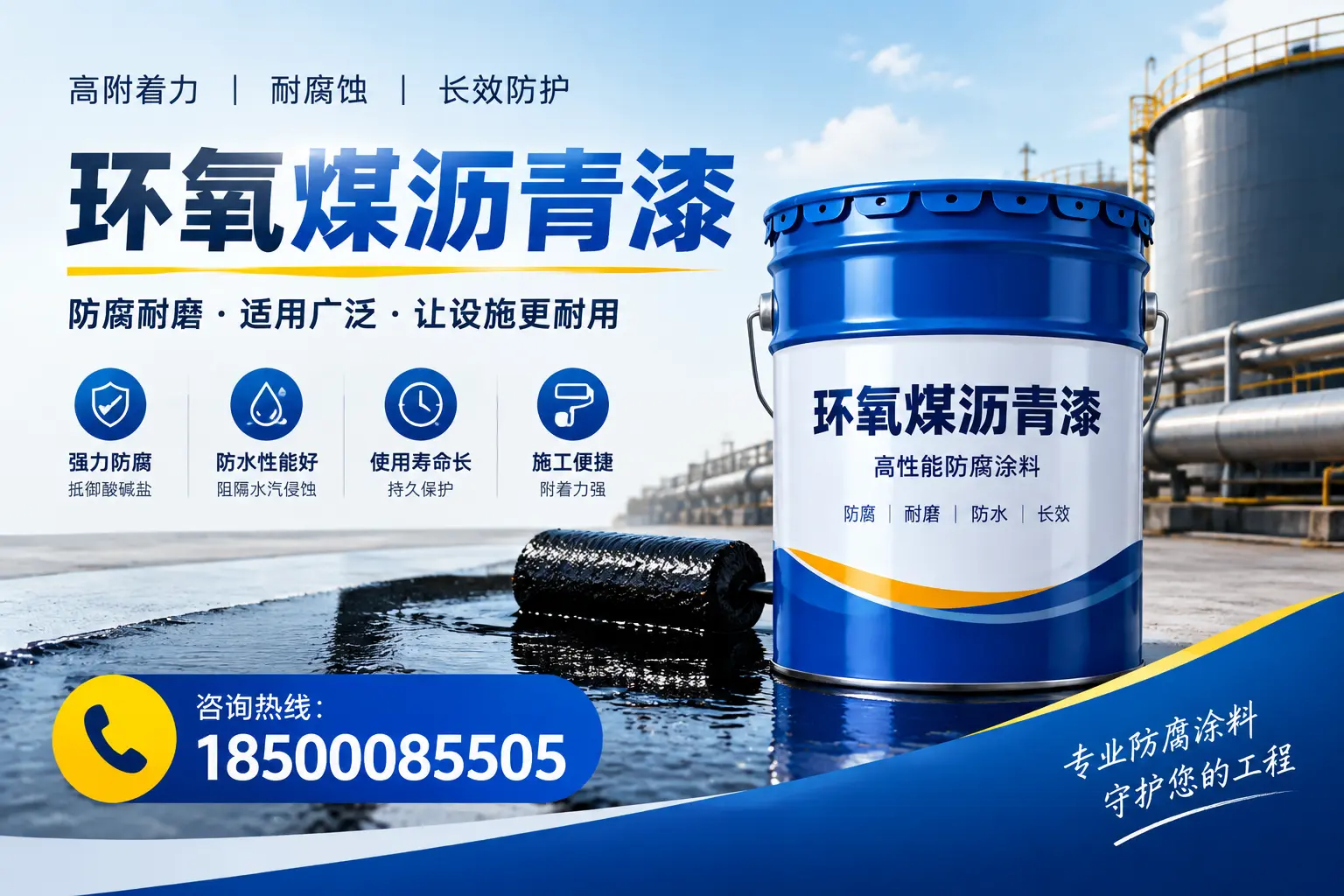 环氧煤沥青漆与其他涂料的对比分析，助力东营企业决策